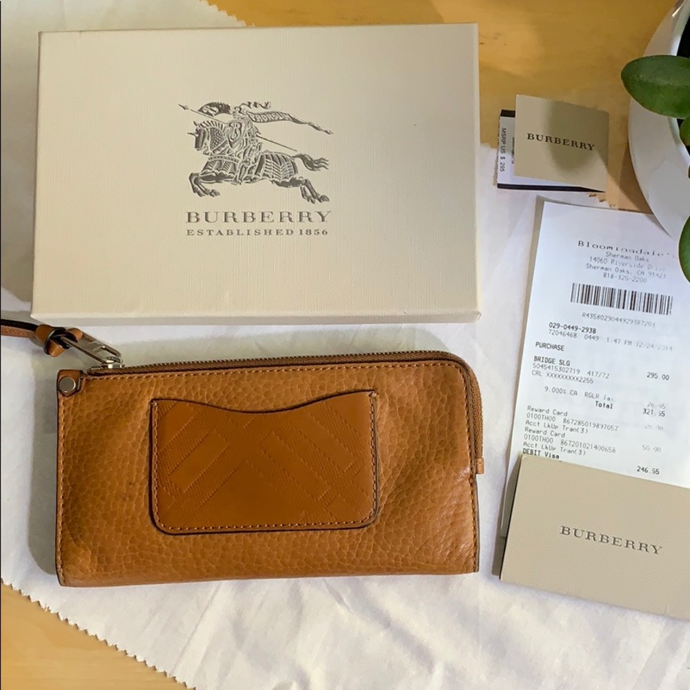 Burberry Brit Leather Lexi Wallet